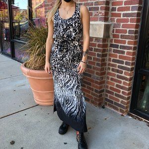 George Hombre Animal Print Dress M